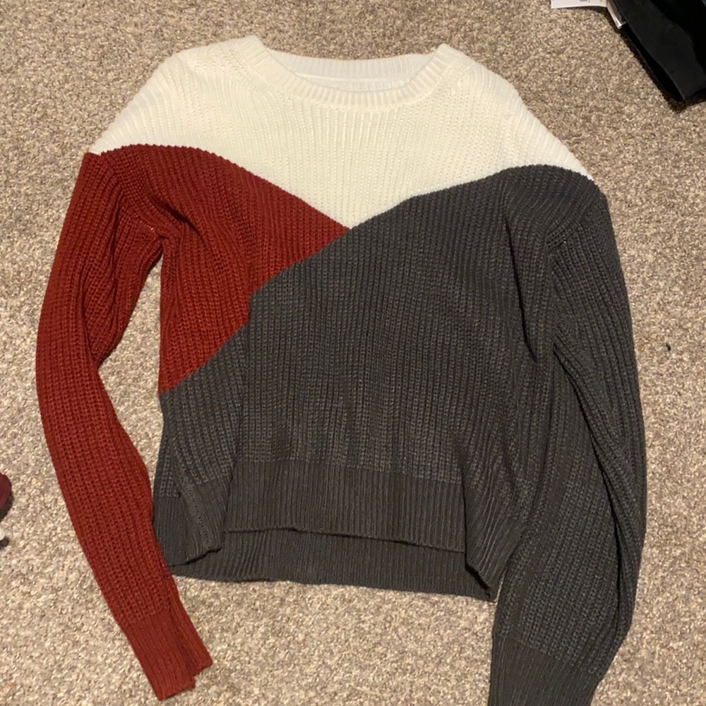 Multi-color sweater